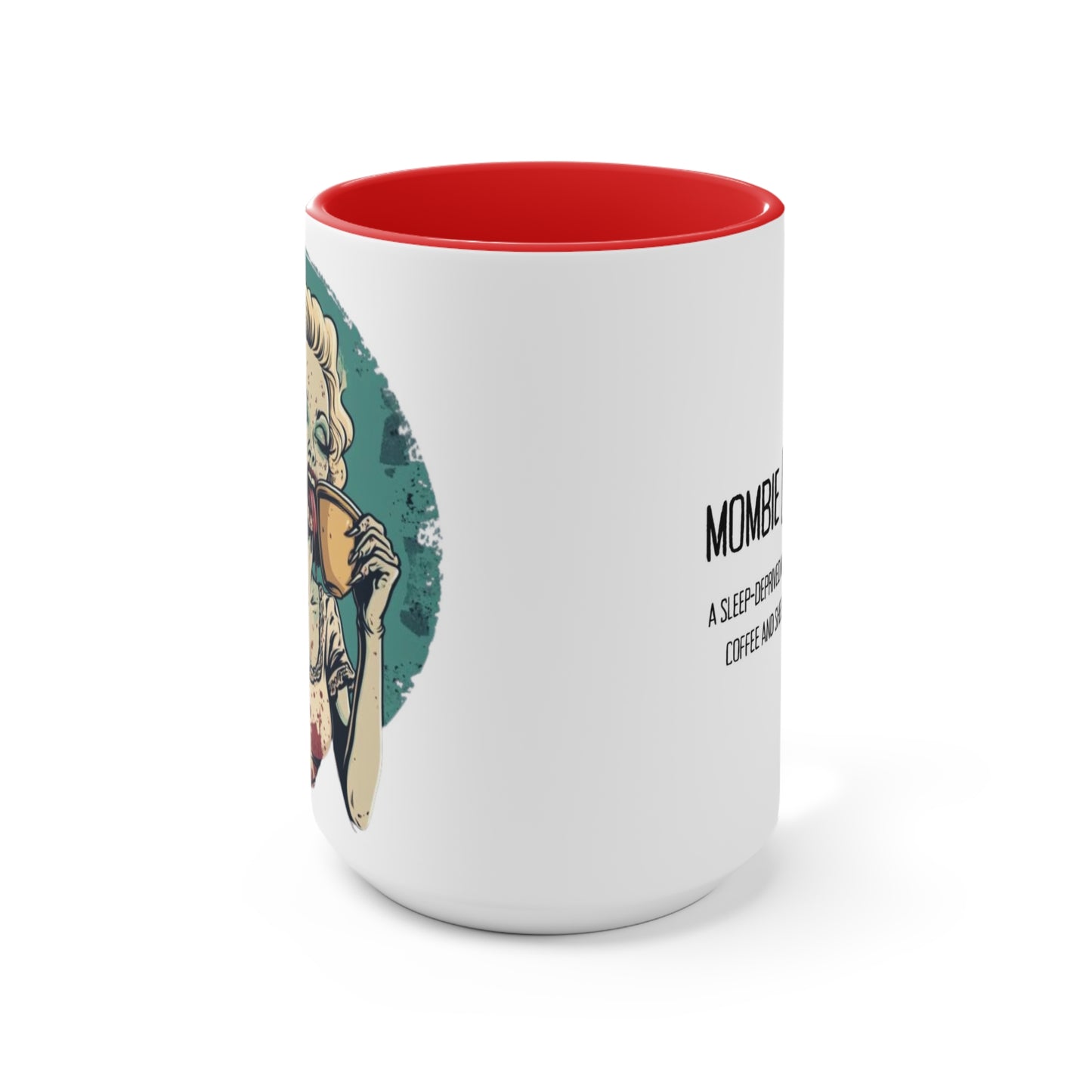Mombie Mug – Dual-Sided Coffee Mug for Sleep-Deprived Moms