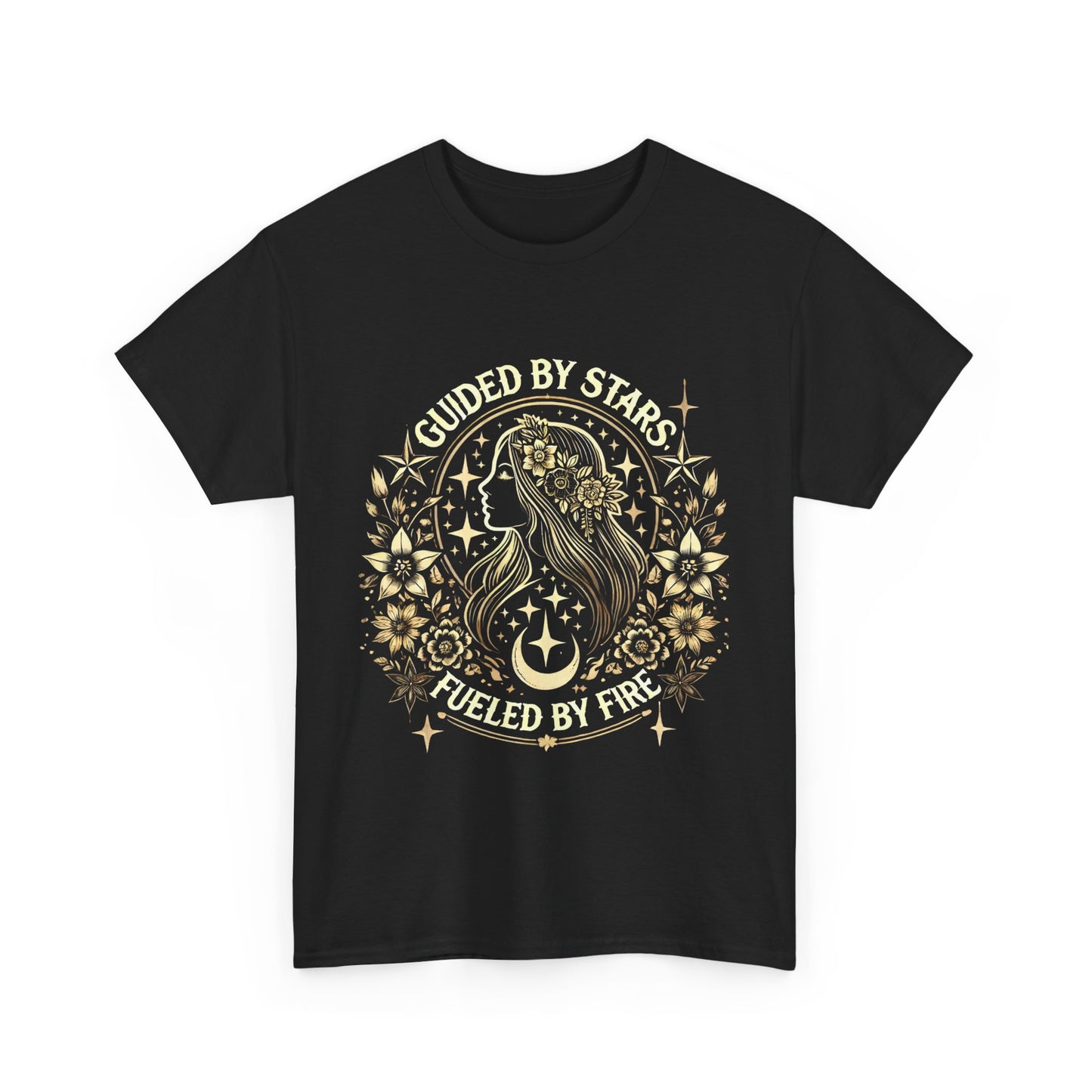 Guided by Stars, Fueled by Fire Graphic Unisex Tee
