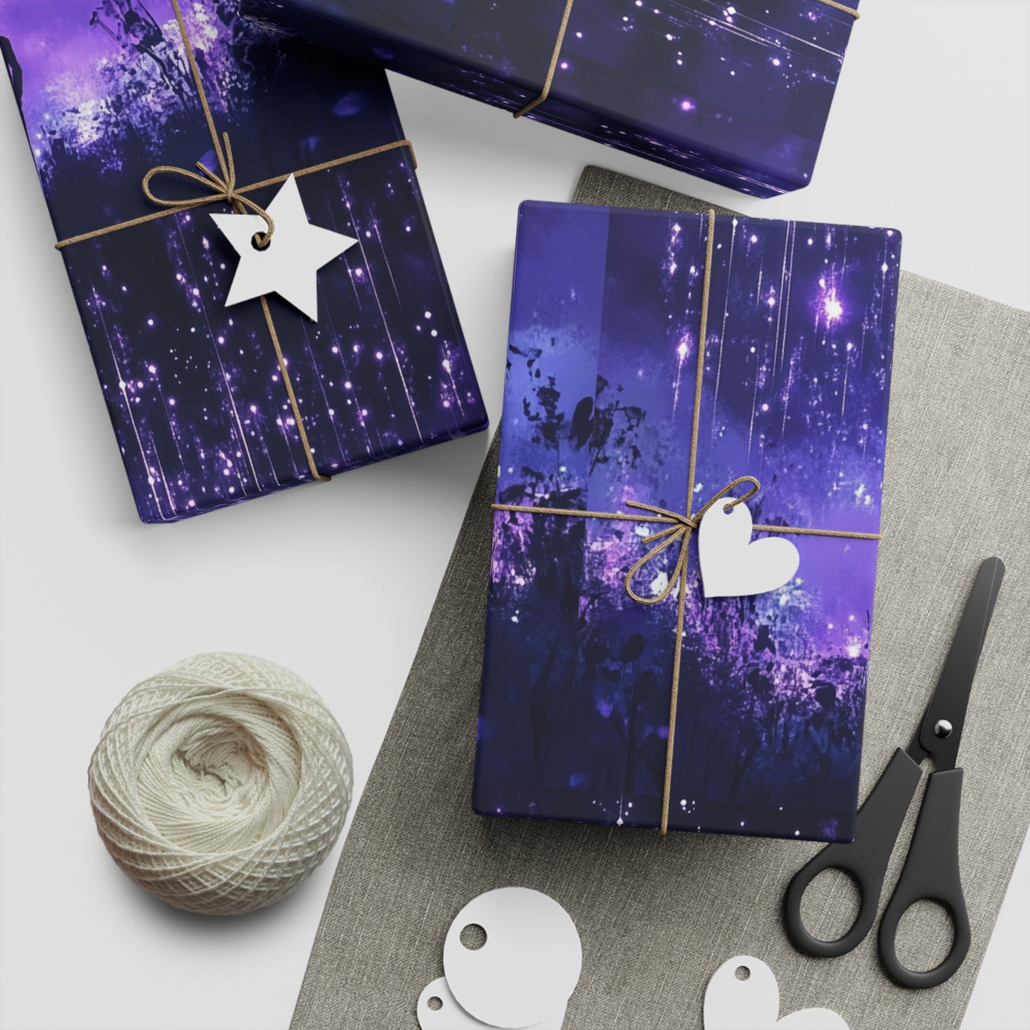 Starfall Wrapping Paper – Feyre & Rhysand ACOTAR Gift Wrap
