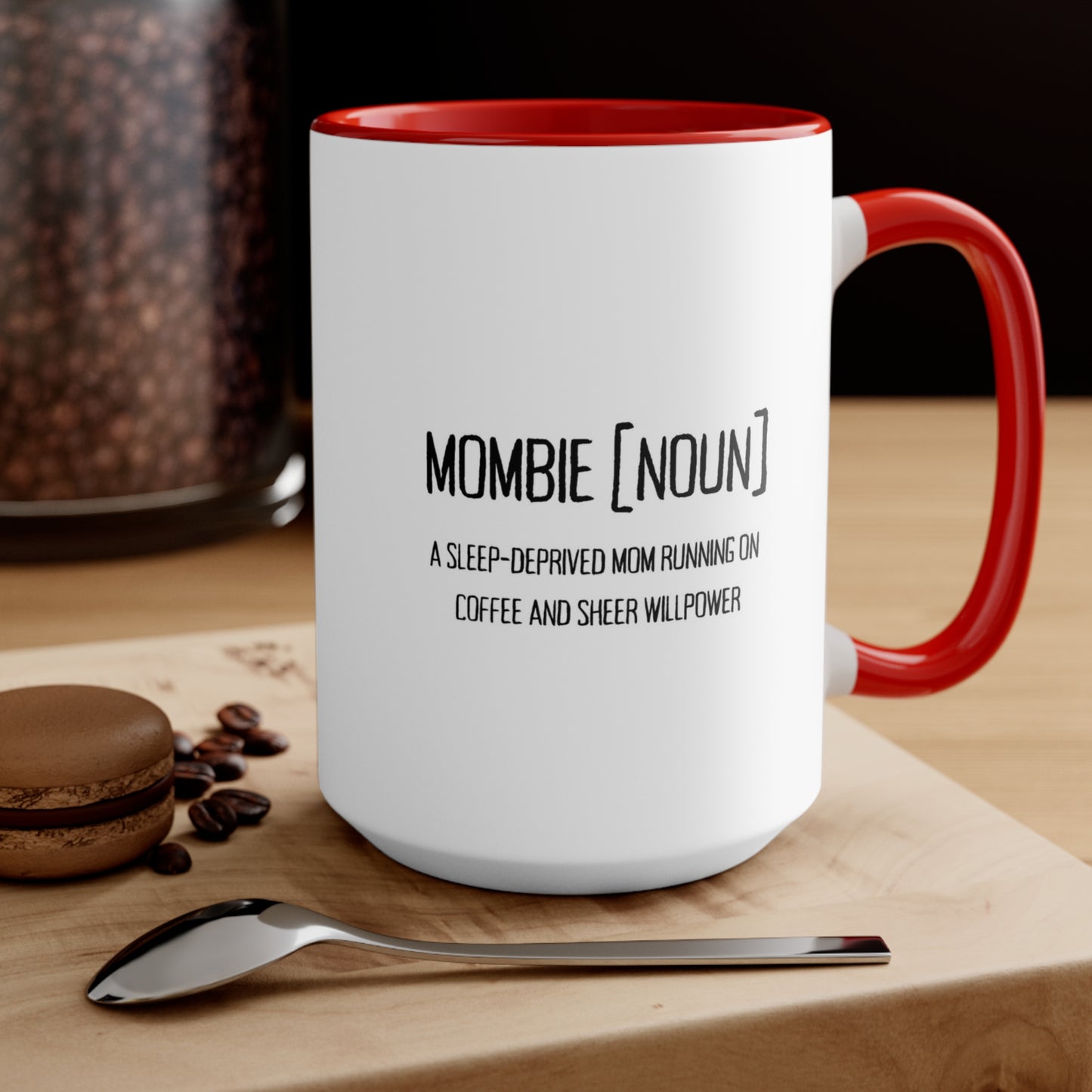 Mombie Mug – Dual-Sided Coffee Mug for Sleep-Deprived Moms