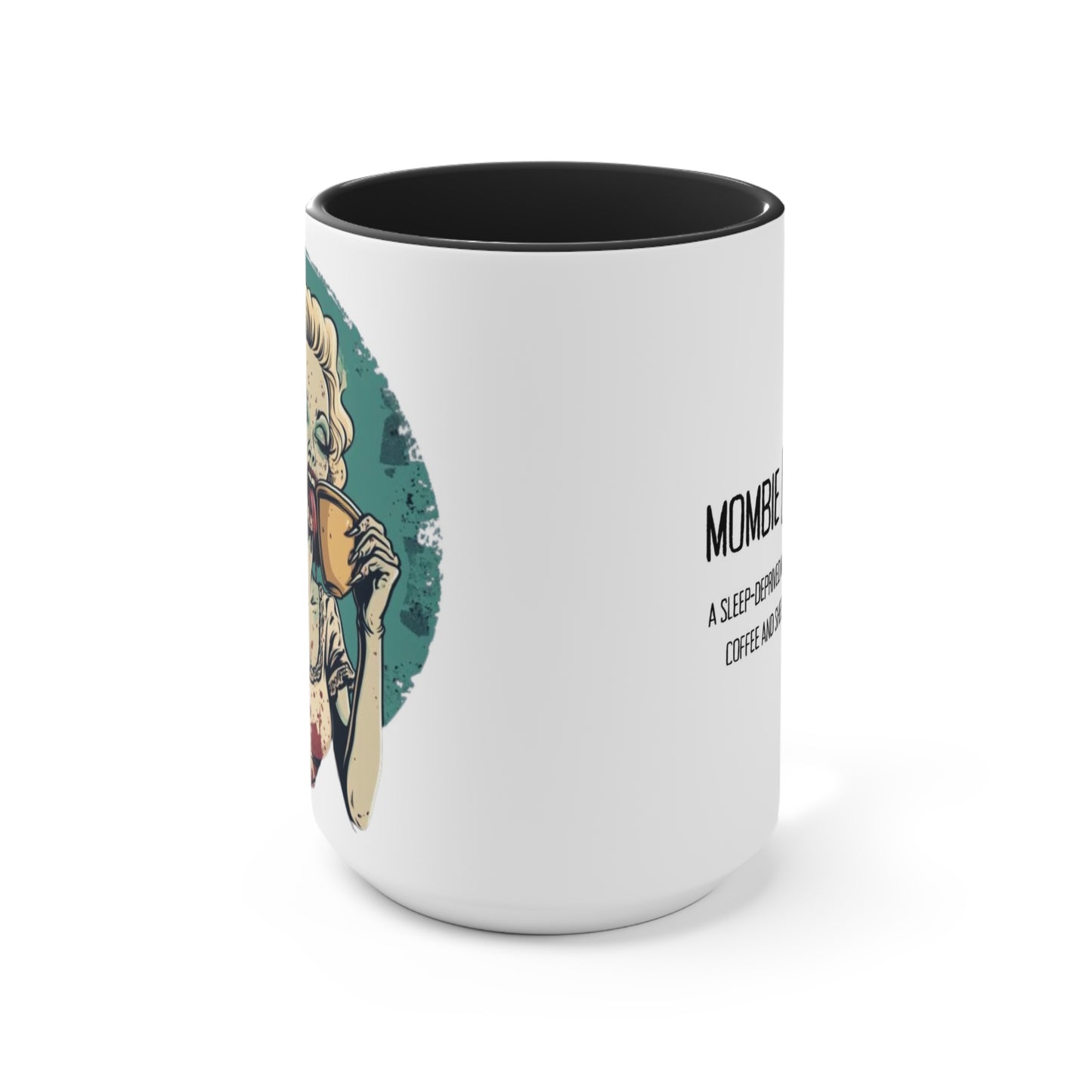 Mombie Mug – Dual-Sided Coffee Mug for Sleep-Deprived Moms
