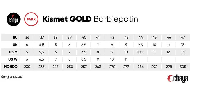 Chaya Kismet Barbiepatin - Gold