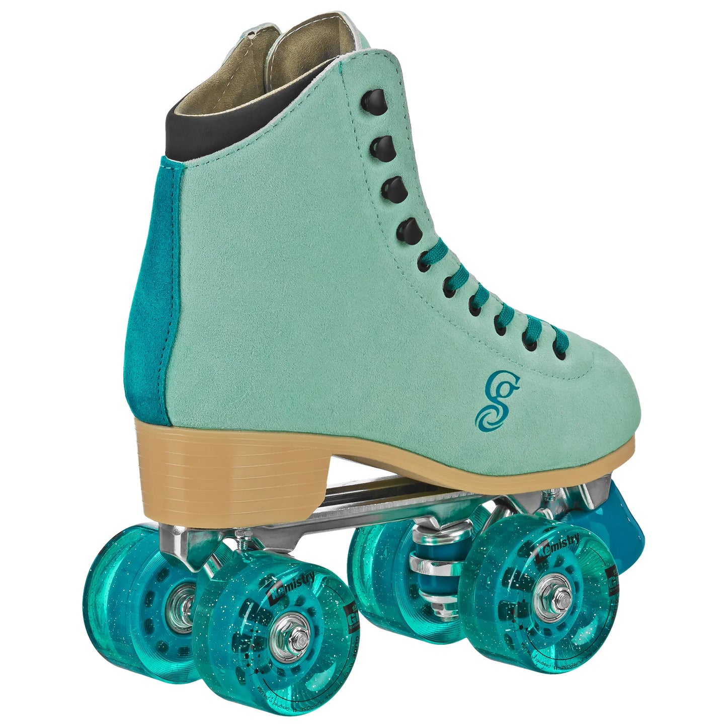 Candi Girl Carlin Quad Roller Skates – Suede, Comfortable, Durable, Perfect for Beginners