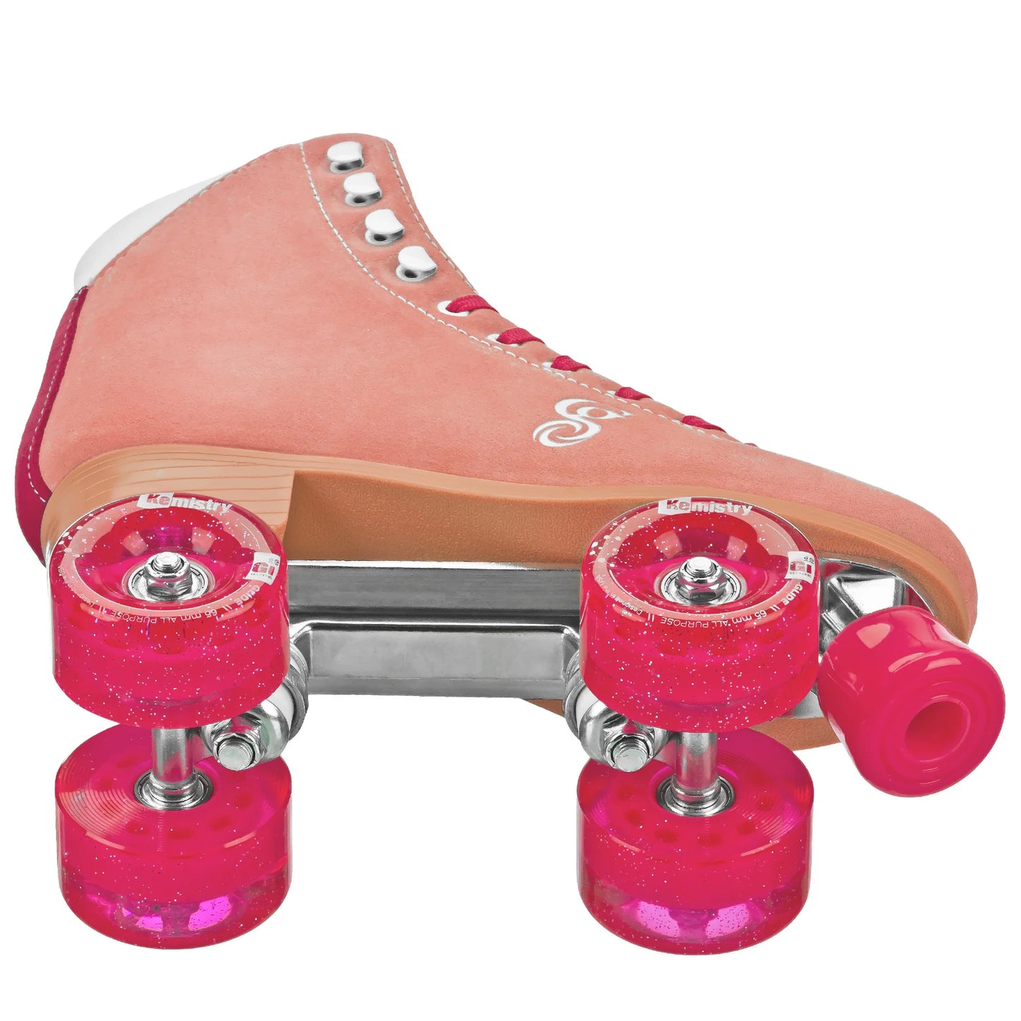 Candi Girl Carlin Quad Roller Skates – Suede, Comfortable, Durable, Perfect for Beginners