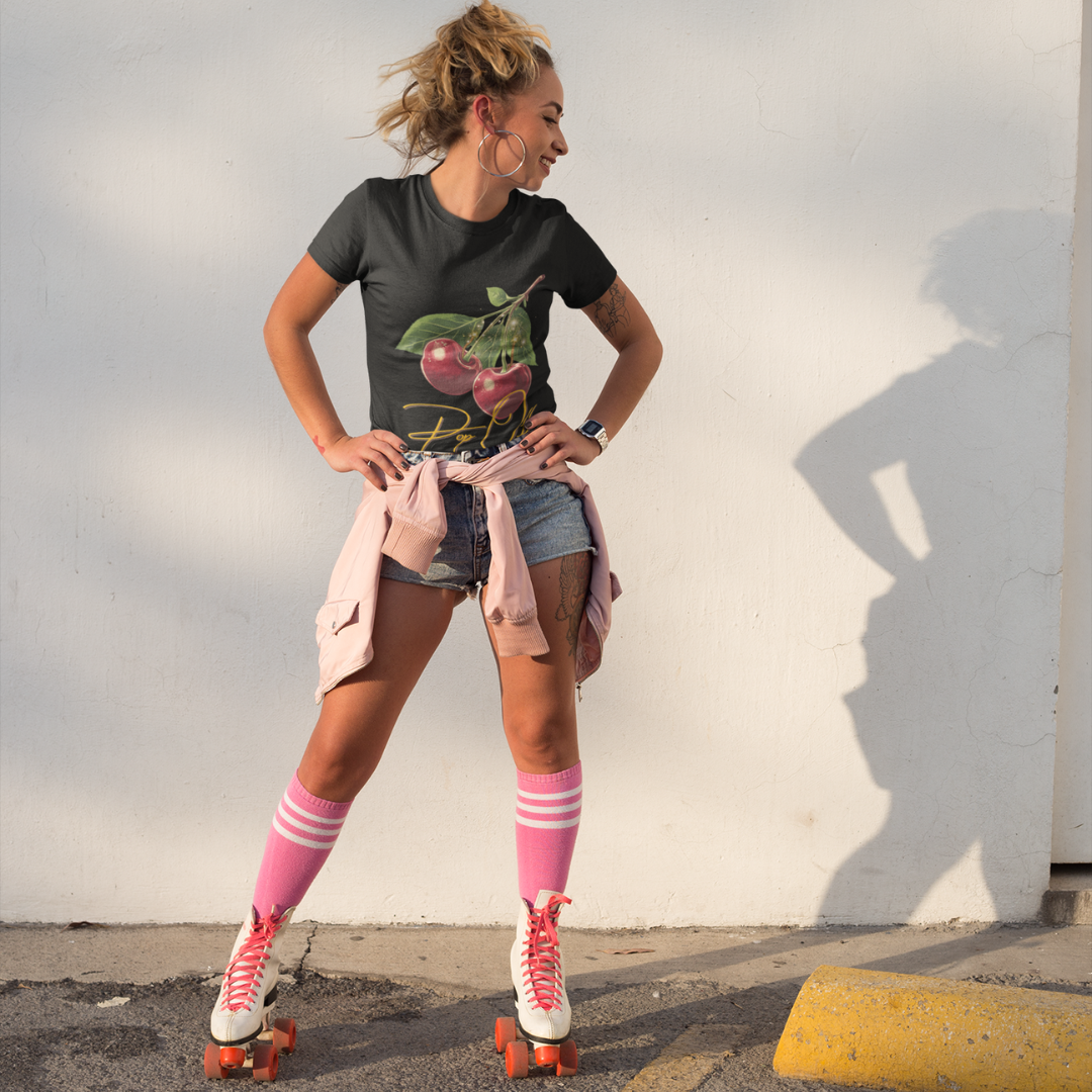 Pop Off Cherry Bomb Tee – Bold Graphic T‑Shirt