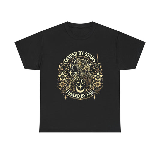 Guided by Stars, Fueled by Fire Graphic Unisex Tee
