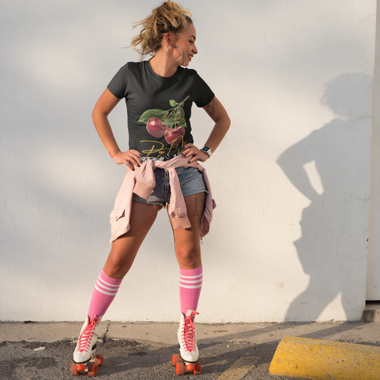 Pop Off Cherry Bomb Tee – Bold Graphic T‑Shirt